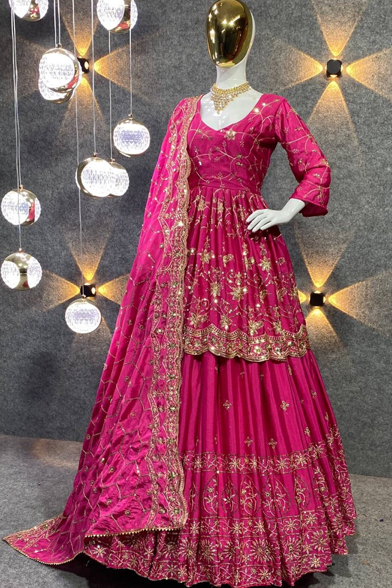 Pink Ruffles Candy Colour Lehenga | High fashion dresses, Designer dresses  indian, Lehnga dress