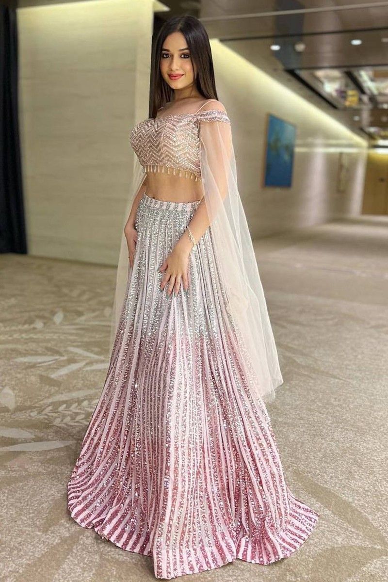 Jannat Zubair Inspired Indo-Western Bridesmaid Outfits