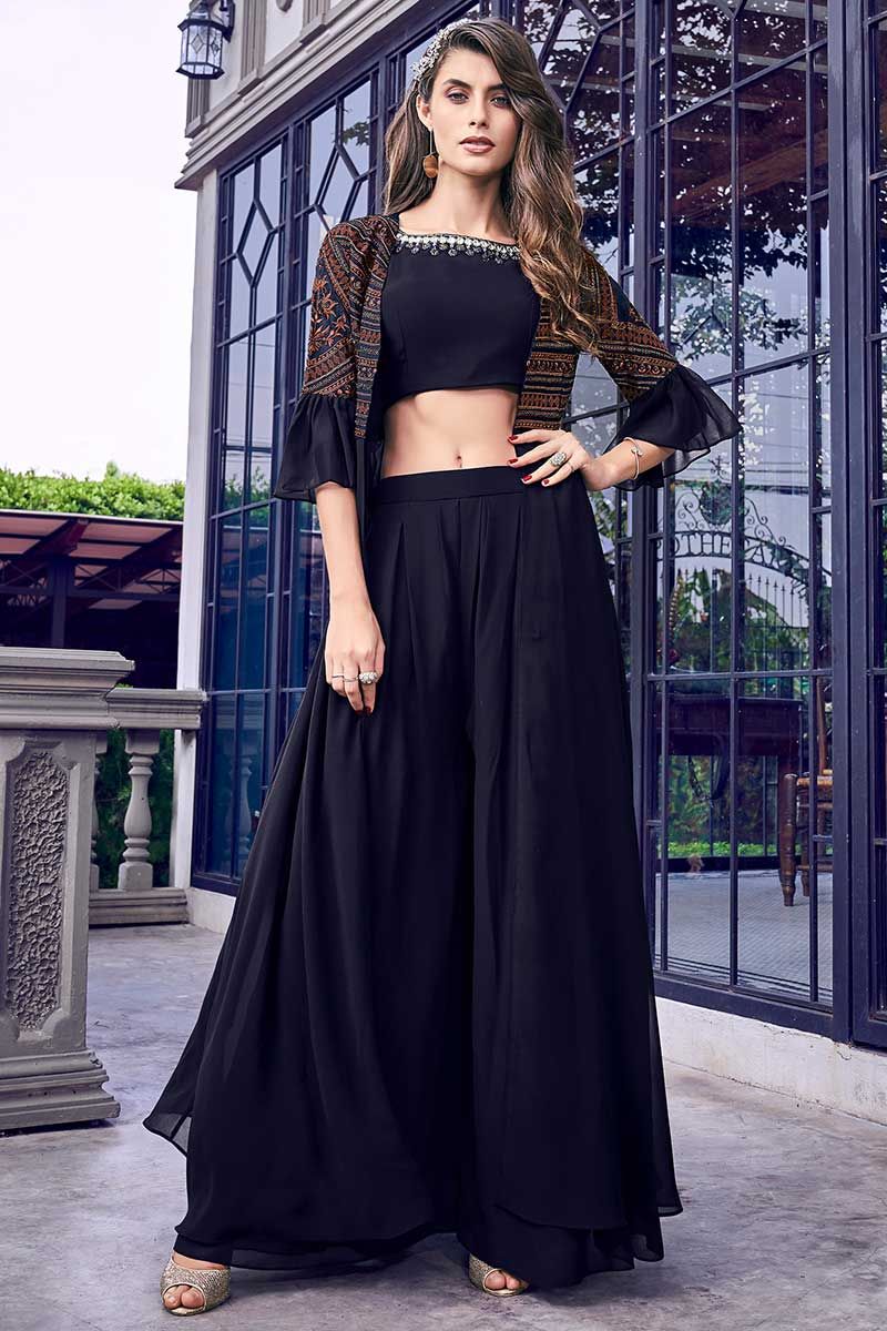 party wear indo western dresses