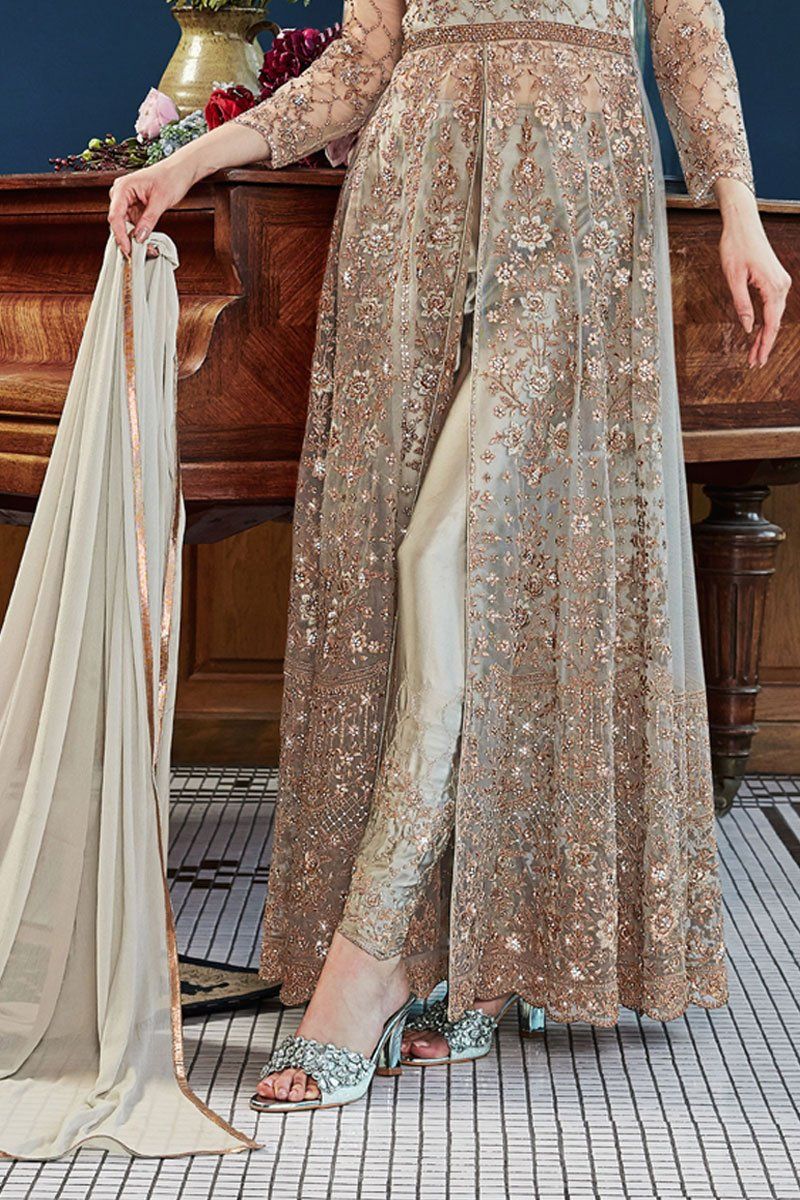 Buy online Embroidered Front Open Palazzo Suit from Suits  Dress material  for Women by Stylee Lifestyle for 20419 at 0 off  2023 Limeroadcom