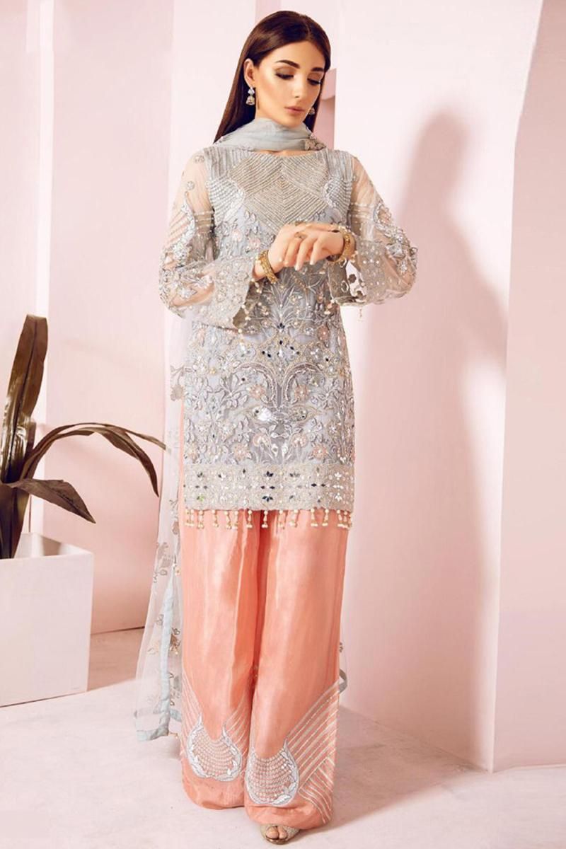 Cotton Printed Salwar Kameez With Palazzo Pant | Asian outfits, Pakistan  fashion, Pakistani dresses