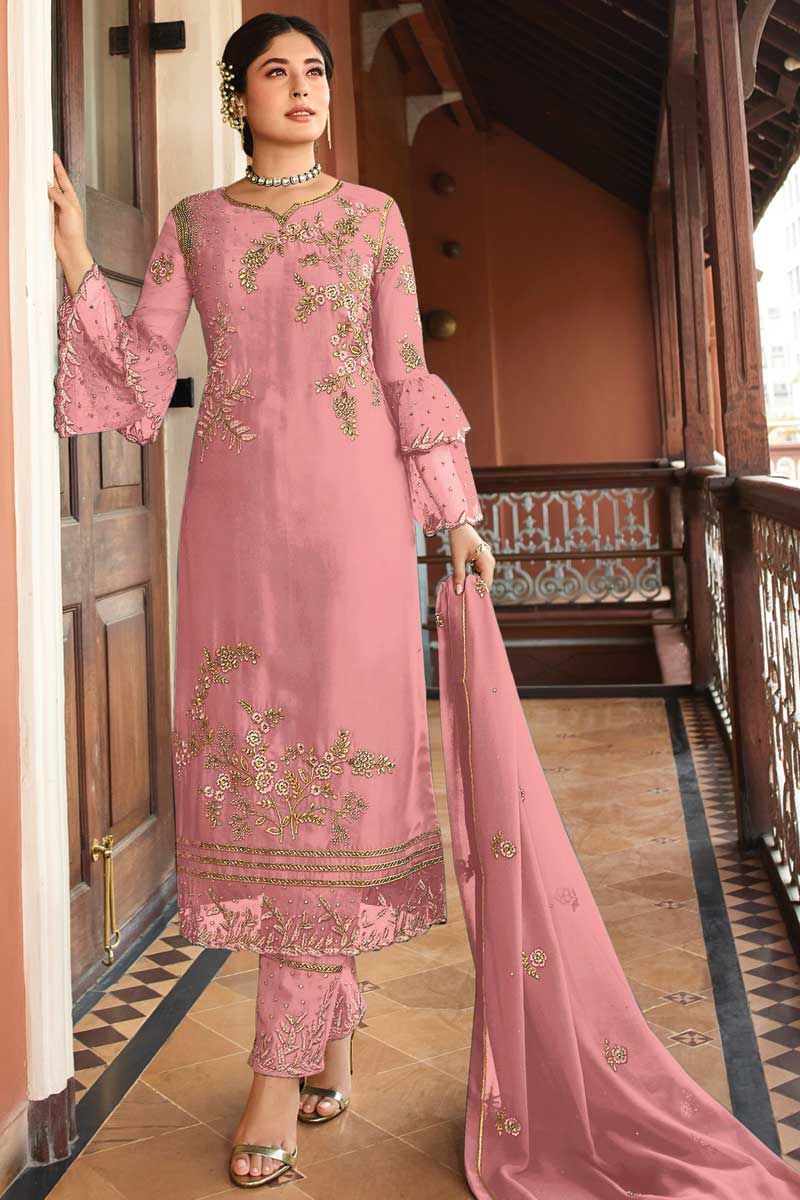 Heavy Sharara Suit Party Wear for the Fashionable Woman