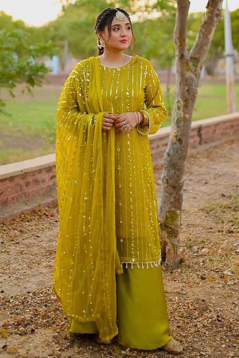 Buy Lemon Green Dress Online In India - Etsy India
