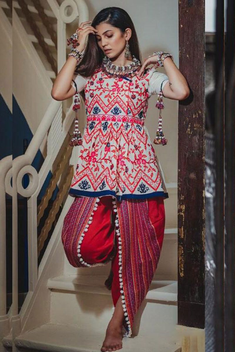 Share more than 196 tulip pants with kurti online latest