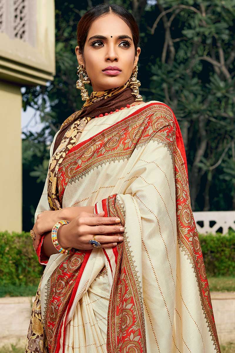 Buy Trendy Cotton Sarees Online at Affordable Price | Myntra