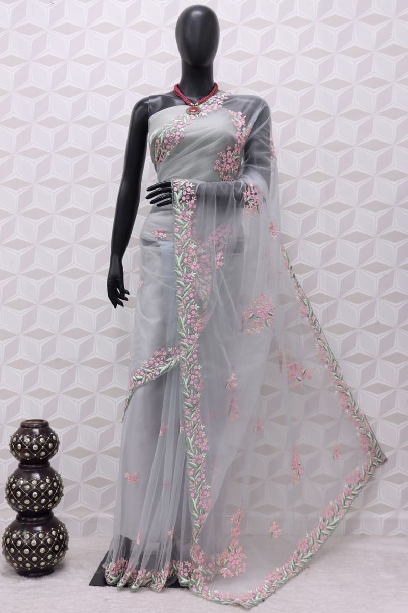 Buy Beige Sarees for Women by Fashion Field Online | Ajio.com