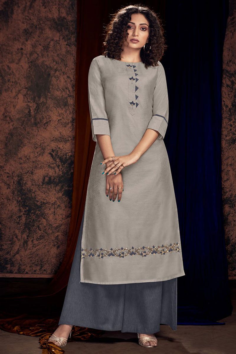 Diya Trends Beautiful Palazzo kurti set at Rs775Piece in surat offer by  paheli export
