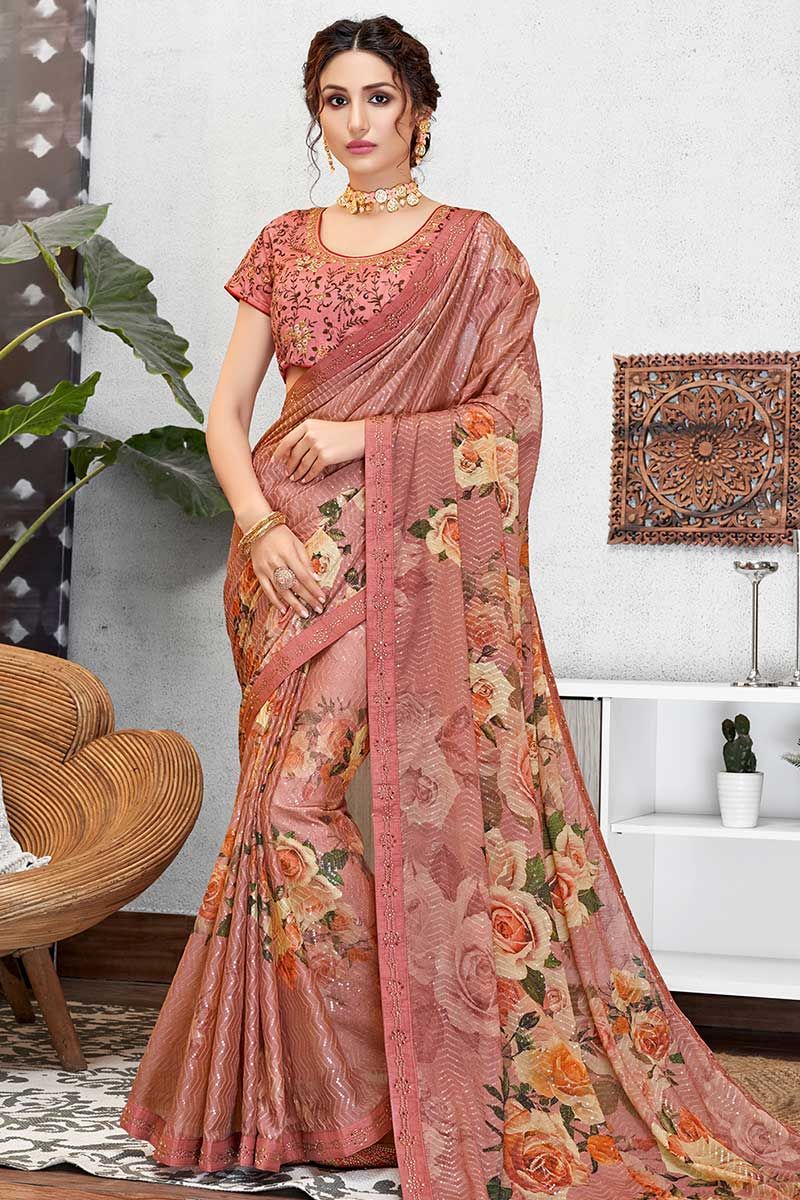 Amazon.in: New Model Sarees 2022-cokhiquangminh.vn
