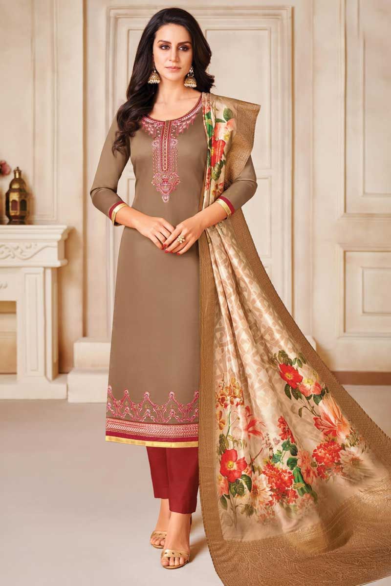 combination ideas for punjabi suit, new lace design, simple suit design  with laces, contr… | Pakistani dress design, Designer party wear dresses,  Dress indian style
