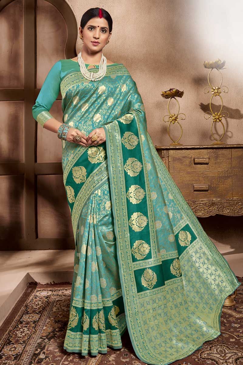 Color Designer Cotton Silk Saree Collection