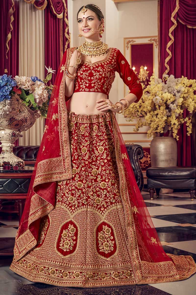 Wedding Lehenga Blouse Design | Punjaban Designer Boutique-suu.vn