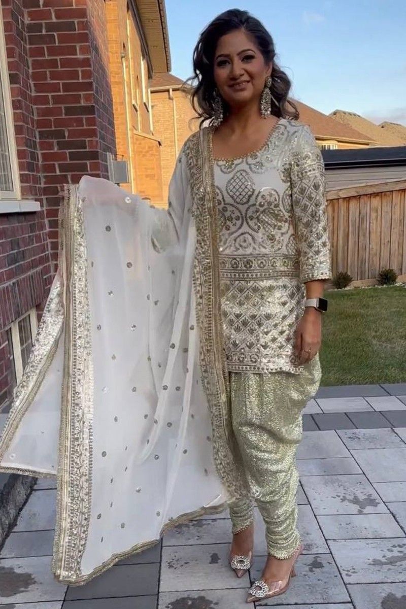 Punjabi suit on baby girl
