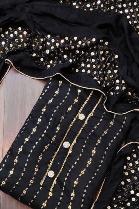 Hot Black Color Woman Wedding Dress in Semi Modal Fabric