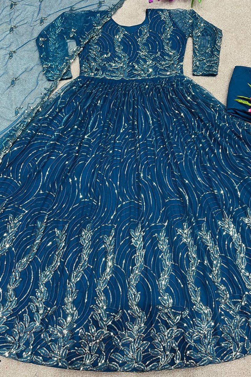 Cheap Light Blue Butterfly Quinceanera Dress Sweet 16 Dresses FD2280 –  Viniodress