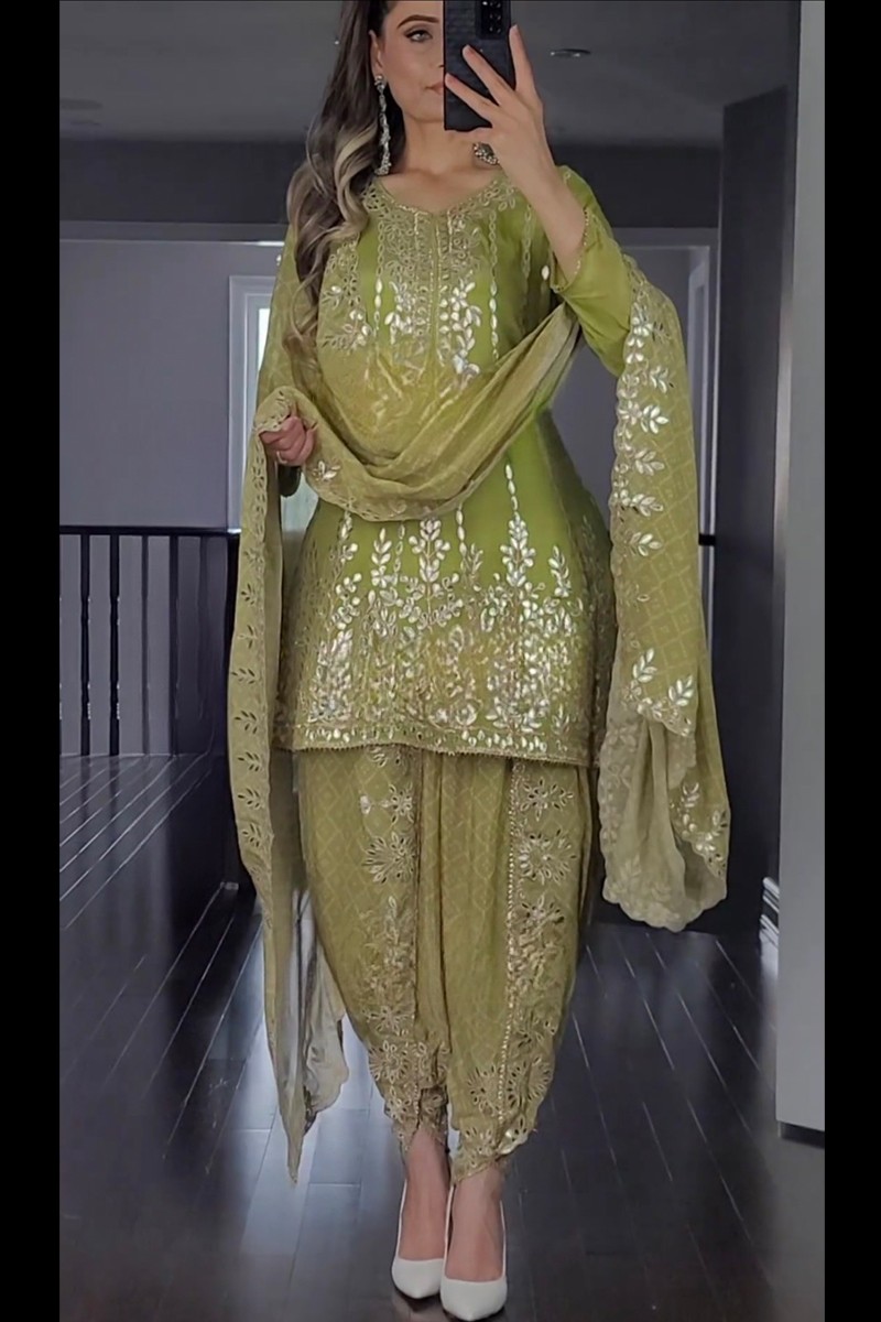 Pakistani Festival Heavy Designer White Embroidered Dhoti Indian Dress Set  Readymade Salwar Kameez for Women Kurti Palazzo Pants Set Clothin - Etsy